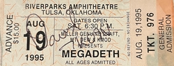 Megadeth on Aug 19, 1995 [353-small]