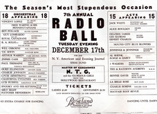 Many Bands 7th Annual Radio Ball on Dec 17, 1952 [472-small]