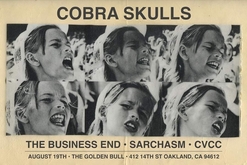 Cobra Skulls / The Business End / Sarchasm on Aug 19, 2022 [526-small]