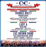 Thomas Rhett / Jordan Davis / Lainey Wilson / Tyler Braden / Caylee Hammack / Alana Springsteen / Ashley Cooke / Mackenzie Porter / Corey Kent / Lady A (Lady Antebellum) / Midland / Morgan Evans / Matt Stell / Drake Milligan / Sam Williams / Zac B... on Mar 10, 2023 [547-small]