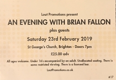 Brian Fallon / Craig Finn on Feb 23, 2019 [647-small]