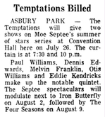 The Temptations / Gladys knight & The Pips on Jul 26, 1969 [648-small]