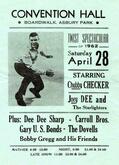 Chubby Checker / Joey Dee & The Starliters / Gary U.S. Bonds / The Dovells / Dee Dee Sharp on Apr 28, 1962 [655-small]
