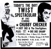 Chubby Checker / Joey Dee & The Starliters / Gary U.S. Bonds / The Dovells / Dee Dee Sharp on Apr 28, 1962 [658-small]