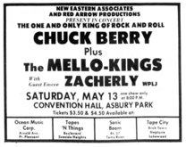 Chuck Berry / The Mello Kings on May 13, 1972 [663-small]
