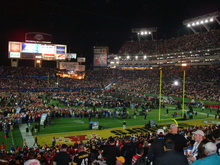 Super Bowl XLIII Halftime Performance, tags: Bruce Springsteen, Tampa, Florida, United States, Raymond James Stadium - Bruce Springsteen & The E Street Band / The Joyce Garrett Singers on Feb 1, 2009 [691-small]
