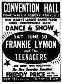 Frankie Lymon And The Teenagers / Freddy Price on Jun 30, 1956 [737-small]