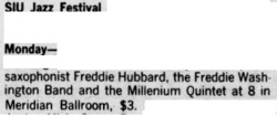 Freddie Hubbard / Freddy Washington  / Millenium Quintet Band on May 10, 1979 [766-small]