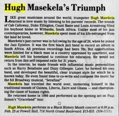 Hugh Masekela on Feb 25, 1993 [787-small]