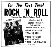 The Nutmegs / Piano Red And His Band / The Fi Tones / Al Savage / The Hurricanes on Apr 2, 1956 [801-small]
