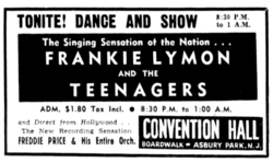 Frankie Lymon And The Teenagers / Freddy Price on Jun 30, 1956 [807-small]