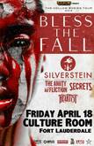 Silverstein / The Amity Affliction / Secrets / Heartist / blessthefall on Apr 18, 2014 [259-small]