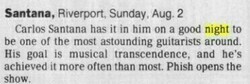 Santana / Phish on Aug 2, 1992 [951-small]