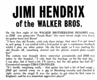 The Walker Brothers / Englebert humperdink / Cat Stevens / Jimi Hendrix on Mar 31, 1967 [485-small]