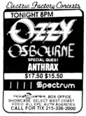 Ozzy Osbourne / Anthrax on Dec 2, 1988 [602-small]