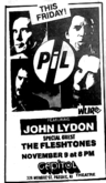 Public Image Ltd. / The Fleshtones on Nov 9, 1984 [608-small]