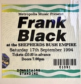 Live / Frank Black on Sep 17, 1994 [632-small]