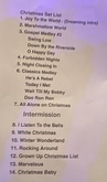 Setlist for Christmas show, Darlene Love on Dec 22, 2022 [634-small]
