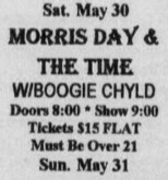Morris Day / Boogie Chyld on May 30, 1998 [669-small]