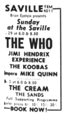 The Who / Jimi Hendrix / The Koobas on Jan 29, 1967 [790-small]