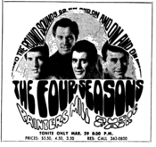 The Four Seasons on Mar 29, 1968 [996-small]