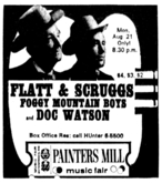 Flatt And Scruggs / Foggy Mountain Boys / Doc Watson on Aug 21, 1967 [000-small]