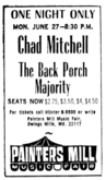 chad mitchell / Back Porch Majority on Jun 27, 1966 [011-small]