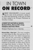 Westport Playhouse presents a Night of Guitars & Saxes on Mar 11, 1995 [060-small]