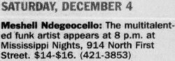 Meshell Ndegeocello on Dec 4, 1999 [085-small]