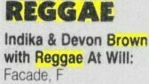 Indika w/Devon Brown / Reggae at Will / The Chronics / DJ Chike on Nov 1, 1996 [148-small]