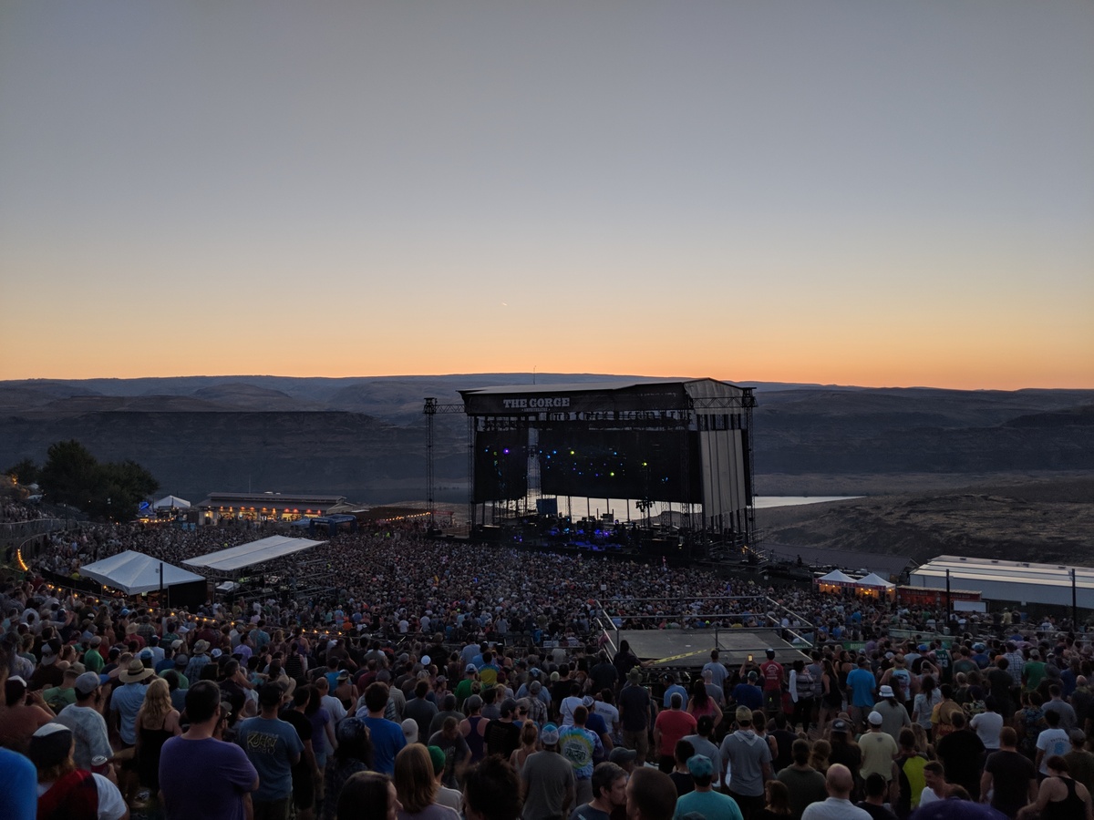 Concert History of The Amphitheatre Washington, United
