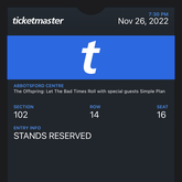 The Offspring / Simple Plan on Nov 26, 2022 [428-small]