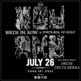 Birds In Row / Portrayal of Guilt / Druse / Delta Sierra on Jul 26, 2018 [640-small]