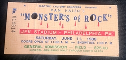 Van Halen  / Scorpions  / Dokken / Metallica / Kingdom Come on Jun 11, 1988 [659-small]