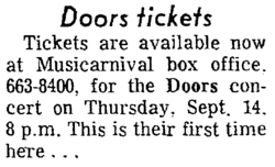 The Doors on Sep 14, 1967 [068-small]