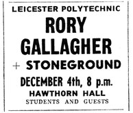 Rory Gallagher / Stoneground on Dec 4, 1971 [350-small]