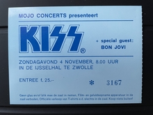 KISS / Bon Jovi on Nov 4, 1984 [368-small]