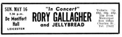 Rory Gallagher / Jellybread on May 16, 1971 [432-small]