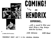 Jimi Hendrix / Cat Mother and the All Night Newsboys / Fat Mattress on May 7, 1969 [455-small]
