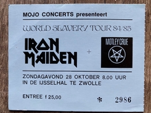 Iron Maiden - World Slavery Tour 84/85 on Oct 28, 1984 [564-small]