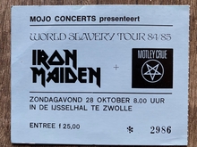 Iron Maiden / Mötley Crüe on Oct 28, 1984 [564-small]