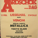 Metallica / Venom / mercyful fate / Tokyo Blade / Savage / Horizon on Feb 11, 1984 [602-small]
