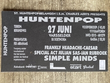 Simple Minds / Julian Sas / Jan Rijbroek / Frankly Headache  / Ceasar on Jun 27, 1998 [605-small]