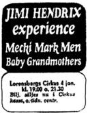 Jimi Hendrix / Mecki Mark Men / Baby Grandmothers on Jan 4, 1968 [614-small]
