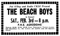 The Beach Boys / Buffalo Springfield on Feb 3, 1968 [695-small]