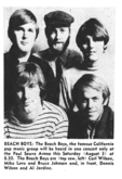 The Beach Boys / The Box Tops / The Monks on Aug 3, 1968 [701-small]