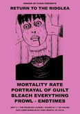 Portrayal of Guilt / Bleach Everything / Mortality Rate / Prowl / End Times on Sep 2, 2017 [846-small]