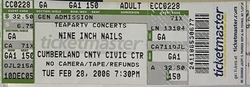 Nine Inch Nails / Peaches on Jun 21, 2006 [997-small]