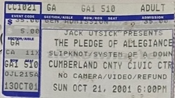 The Pledge of Allegiance Tour on Oct 21, 2001 [998-small]