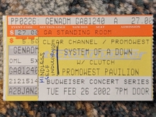 System of a Down / Clutch / Mindless Self Indulgence on Feb 26, 2002 [092-small]